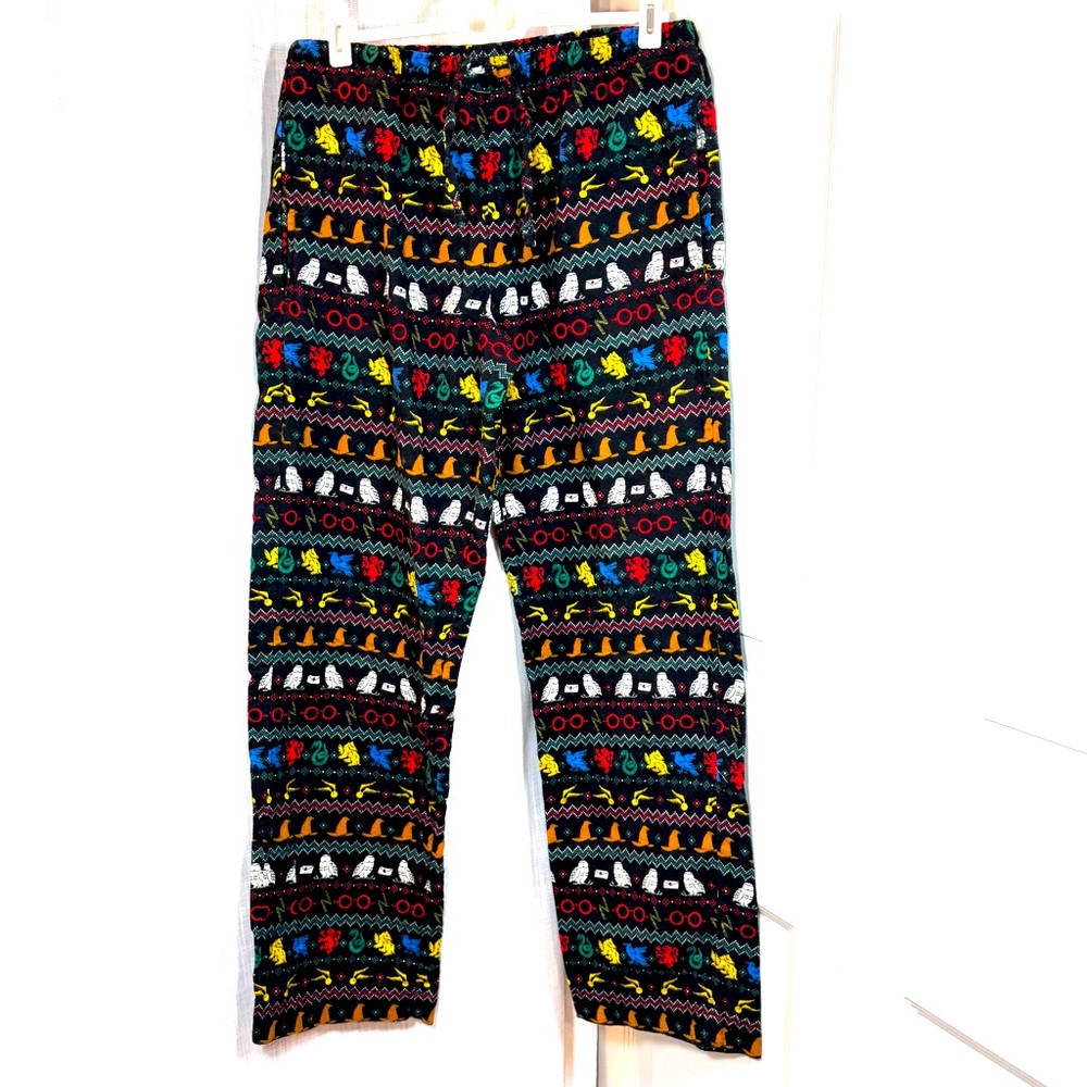 Hanna Andersson Harry Potter Women’s Flannel Pajama Pants Like New Sz XS Black